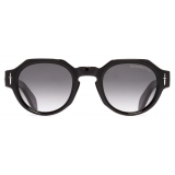 Cutler & Gross - The Great Frog Lucky Diamond I Round Sunglasses - Black - Luxury - Cutler & Gross Eyewear