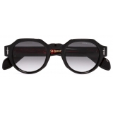 Cutler & Gross - The Great Frog Lucky Diamond I Round Sunglasses - Black - Luxury - Cutler & Gross Eyewear