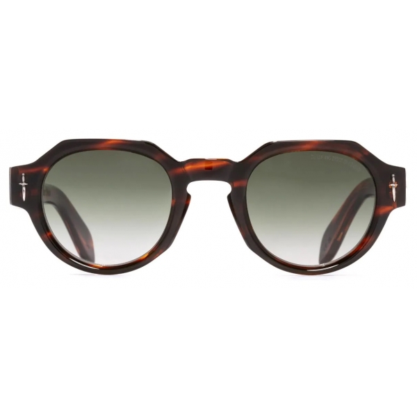 Cutler & Gross - The Great Frog Lucky Diamond I Round Sunglasses - Havana - Luxury - Cutler & Gross Eyewear
