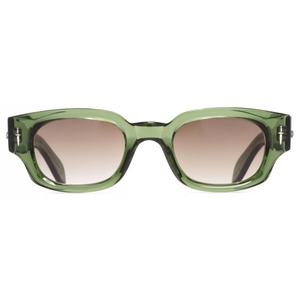 Cutler & Gross - The Great Frog Soaring Eagle Rectangle Sunglasses - Leaf Green - Luxury - Cutler & Gross Eyewear