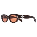 Cutler & Gross - The Great Frog Soaring Eagle Rectangle Sunglasses - Havana - Luxury - Cutler & Gross Eyewear