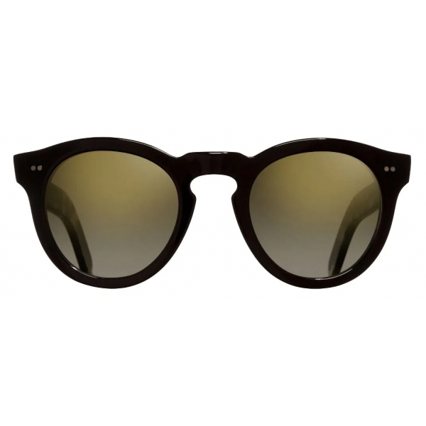 Cutler & Gross - 0734 Round Sunglasses - Black on Camo - Luxury - Cutler & Gross Eyewear