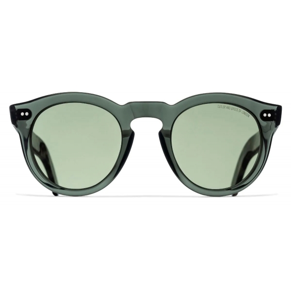 Cutler & Gross - 0734 Round Sunglasses - Aviator Blue - Luxury - Cutler & Gross Eyewear