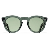 Cutler & Gross - 0734 Round Sunglasses - Aviator Blue - Luxury - Cutler & Gross Eyewear