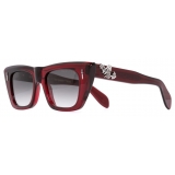 Cutler & Gross - The Great Frog Love And Death Cat Eye Sunglasses - Bordeaux - Luxury - Cutler & Gross Eyewear