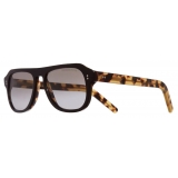 Cutler & Gross - 0822V2 Aviator Sunglasses - Black on Camo - Luxury - Cutler & Gross Eyewear