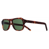 Cutler & Gross - 0822V2 Aviator Sunglasses - Dark Turtle - Luxury - Cutler & Gross Eyewear