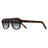 Cutler & Gross - 0822V2 Aviator Sunglasses - Ground Cloves - Luxury - Cutler & Gross Eyewear