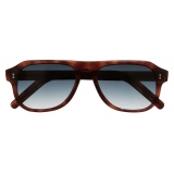 Cutler & Gross - 0822V2 Aviator Sunglasses - Ground Cloves - Luxury - Cutler & Gross Eyewear