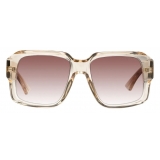 Cutler & Gross - 1388 Square Sunglasses - Granny Chic - Luxury - Cutler & Gross Eyewear