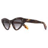 Cutler & Gross - The Great Frog Mini Cat Eye Sunglasses - Brush Stroke - Luxury - Cutler & Gross Eyewear