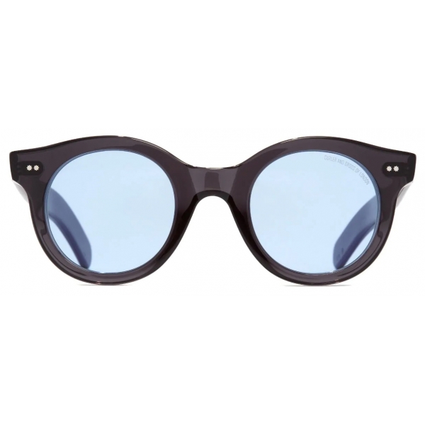 Cutler & Gross - 1390 Round Sunglasses - Dark Grey - Luxury - Cutler & Gross Eyewear