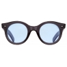 Cutler & Gross - 1390 Round Sunglasses - Emerald Colour Studio - Luxury - Cutler & Gross Eyewear