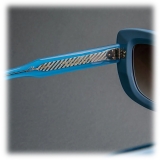 Cutler & Gross - 9797 Cat Eye Sunglasses - Solid Light Blue - Luxury - Cutler & Gross Eyewear