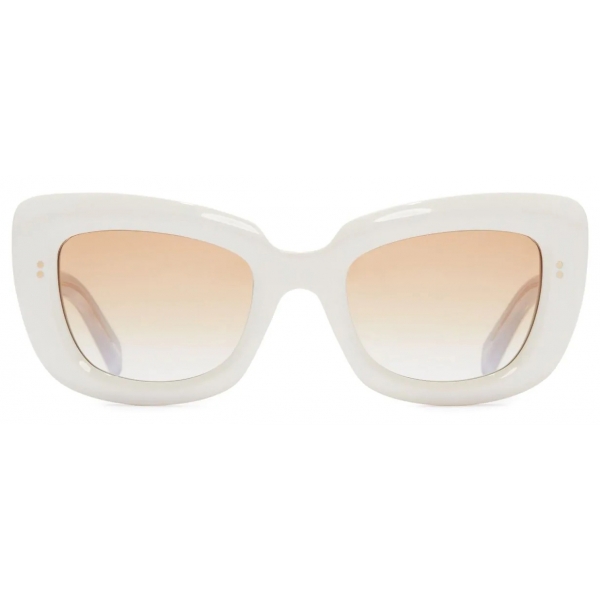 Cutler & Gross - 9797 Cat Eye Sunglasses - White Ivory - Luxury - Cutler & Gross Eyewear
