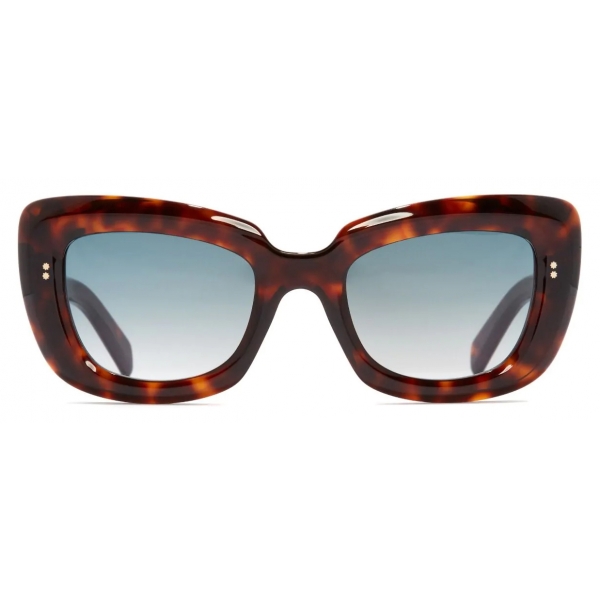 Cutler & Gross - 9797 Cat Eye Sunglasses - Tartaruga Scuro - Luxury - Cutler & Gross Eyewear