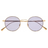 Cutler & Gross - 0001 Round Sunglasses - Gold 18K - Luxury - Cutler & Gross Eyewear