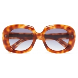 Cutler & Gross - 9383 Round Sunglasses - Old Havana - Luxury - Cutler & Gross Eyewear