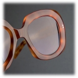 Cutler & Gross - 9383 Round Sunglasses - Old Havana - Luxury - Cutler & Gross Eyewear