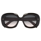 Cutler & Gross - 9383 Round Sunglasses - Black - Luxury - Cutler & Gross Eyewear