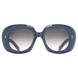 Cutler & Gross - 9383 Round Sunglasses - Powder Blue - Luxury - Cutler & Gross Eyewear