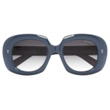 Cutler & Gross - 9383 Round Sunglasses - Powder Blue - Luxury - Cutler & Gross Eyewear