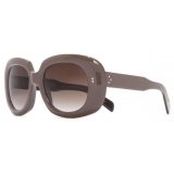 Cutler & Gross - 9383 Round Sunglasses - Mud - Luxury - Cutler & Gross Eyewear