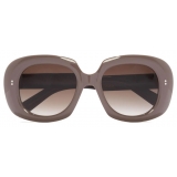 Cutler & Gross - 9383 Round Sunglasses - Mud - Luxury - Cutler & Gross Eyewear