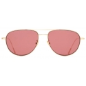 Cutler & Gross - 0002 Aviator Sunglasses - Gold 18K - Luxury - Cutler & Gross Eyewear