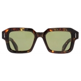 Cutler & Gross - The Great Frog Bones Link Rectangle Sunglasses - Brush Stroke - Luxury - Cutler & Gross Eyewear