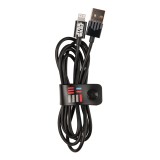 Tribe - Darth Vader - Star Wars - Lightning USB Cable - Data Transmission and Charging Apple, iPhone - MFi Certified - 120 cm