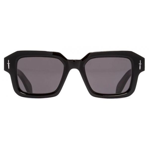 Cutler & Gross - The Great Frog Bones Link Rectangle Sunglasses - Black - Luxury - Cutler & Gross Eyewear
