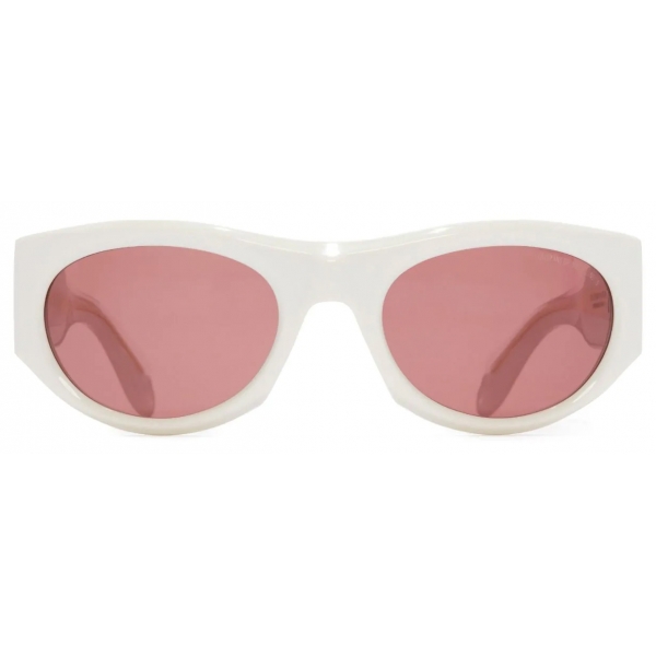 Cutler & Gross - 9276 Limited Edition Wrap Sunglasses - White Ivory - Luxury - Cutler & Gross Eyewear