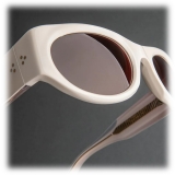 Cutler & Gross - 9276 Limited Edition Wrap Sunglasses - White Ivory - Luxury - Cutler & Gross Eyewear