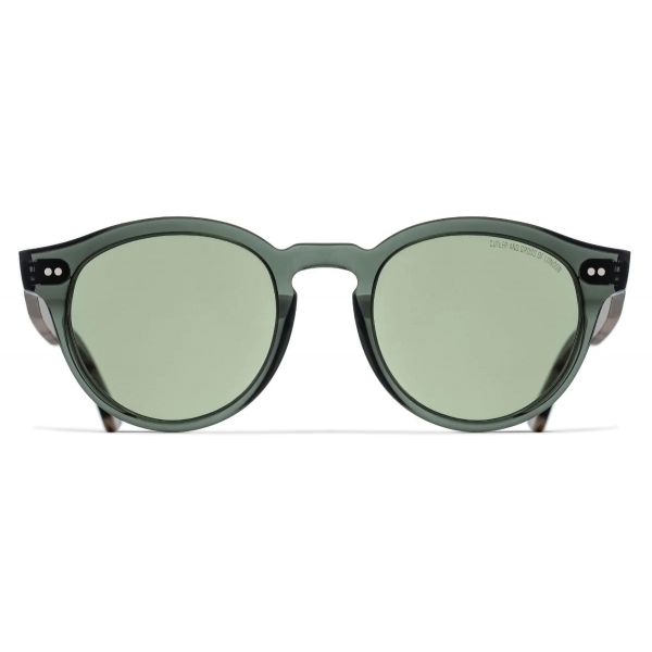 Cutler & Gross - 1378 Round Sunglasses - Aviator Blue - Luxury - Cutler & Gross Eyewear