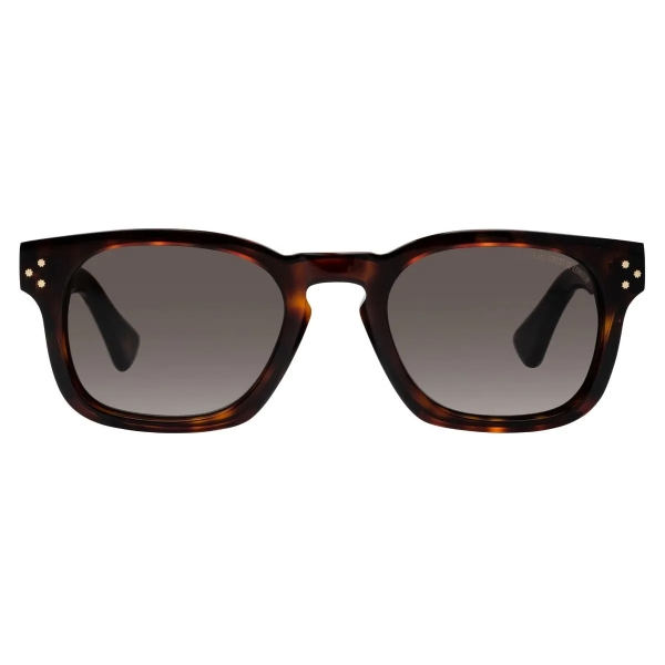 Cutler & Gross - 9768 Square Sunglasses - Dark Turtle - Luxury - Cutler & Gross Eyewear