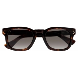 Cutler & Gross - 9768 Square Sunglasses - Dark Turtle - Luxury - Cutler & Gross Eyewear