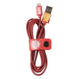 Tribe - Iron Man - Marvel - Lightning USB Cable - Data Transmission and Charging Apple, iPhone - MFi Certified - 120 cm