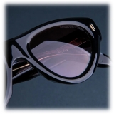 Cutler & Gross - 9926 Cat Eye Sunglasses - Black - Luxury - Cutler & Gross Eyewear