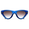 Cutler & Gross - 9926 Cat Eye Sunglasses - Prussian Blue - Luxury - Cutler & Gross Eyewear