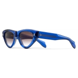Cutler & Gross - 9926 Cat Eye Sunglasses - Prussian Blue - Luxury - Cutler & Gross Eyewear