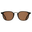 Cutler & Gross - 1007 Round Sunglasses - Matt Black - Luxury - Cutler & Gross Eyewear