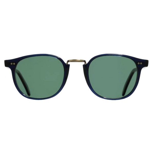 Cutler & Gross - 1007 Round Sunglasses - Classic Navy Blue - Luxury - Cutler & Gross Eyewear