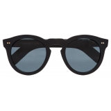 Cutler & Gross - 0734 Kingsman Round Sunglasses - Matt Black - Luxury - Cutler & Gross Eyewear
