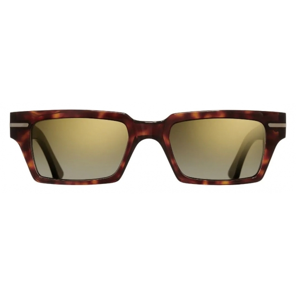Cutler & Gross - 1363 Rectangle Sunglasses - Dark Turtle - Luxury - Cutler & Gross Eyewear