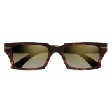 Cutler & Gross - 1363 Rectangle Sunglasses - Dark Turtle - Luxury - Cutler & Gross Eyewear