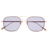 Cutler & Gross - 0003 Aviator Sunglasses - Rose Gold 18K - Luxury - Cutler & Gross Eyewear