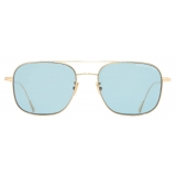 Cutler & Gross - 0003 Aviator Sunglasses - Gold 18K - Luxury - Cutler & Gross Eyewear