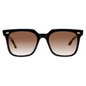 Cutler & Gross - 1387 Square Sunglasses - Black on Camo - Luxury - Cutler & Gross Eyewear