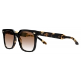 Cutler & Gross - 1387 Square Sunglasses - Black on Camo - Luxury - Cutler & Gross Eyewear